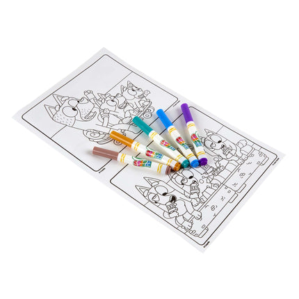 Bluey Coloring Pad & Markers Crayola Color Wonder