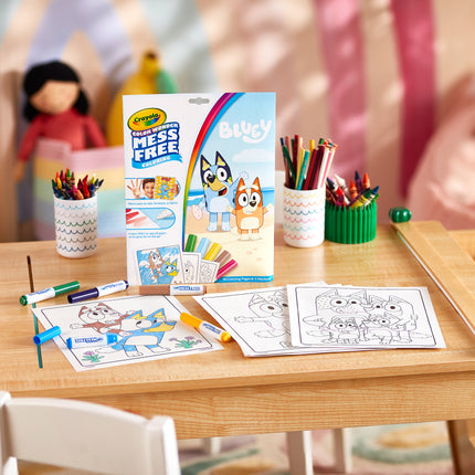 Bluey Coloring Pad & Markers Crayola Color Wonder