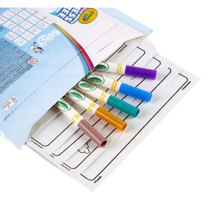 Bluey Coloring Pad & Markers Crayola Color Wonder