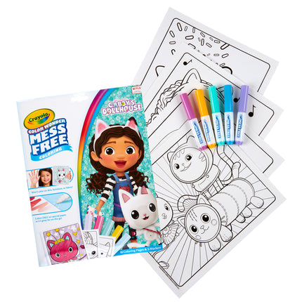 Gabby Dollhouse Coloring & Markers Crayola Color Wonder