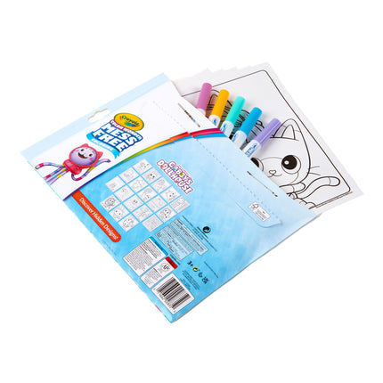Gabby Dollhouse Coloring & Markers Crayola Color Wonder
