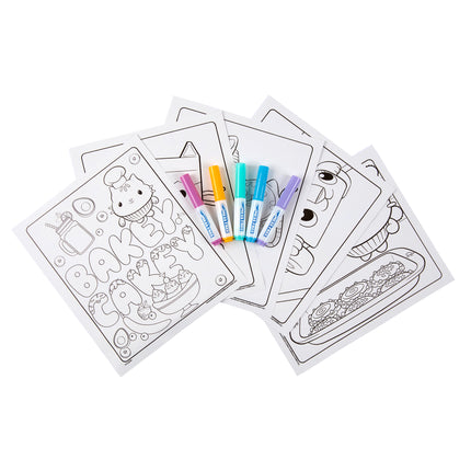 Gabby Dollhouse Coloring & Markers Crayola Color Wonder