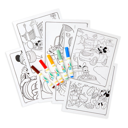 Mickey Coloring Pad & Markers Crayola Color Wonder