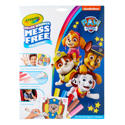Color Wonder Mess Free Coloring Pad & Markers, Paw Patrol