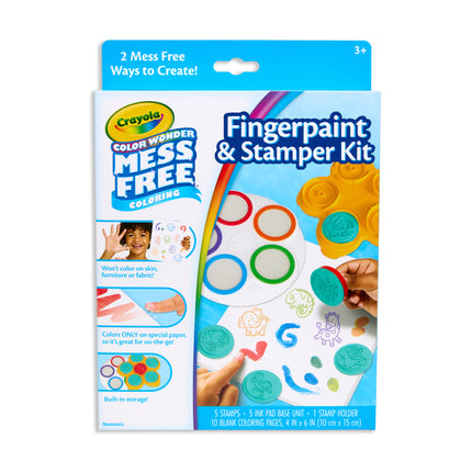 Color Wonder Fingerpaint Stamper Kit
