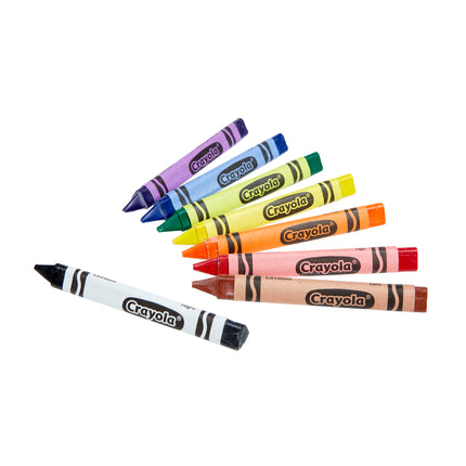 Tripod Grip Washable Crayons, 8ct