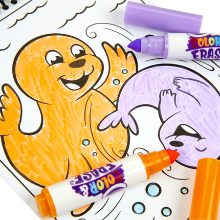 Color & Erase Reusable Activity Pad, Under the Sea
