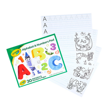 Alphabet & Numbers Pad