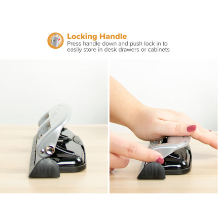 Bostitch EZ Squeeze Three Hole Punch