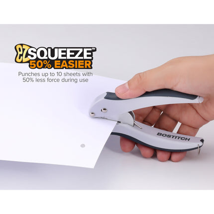 EZ Squeeze™ 1-Hole Punch, Gray