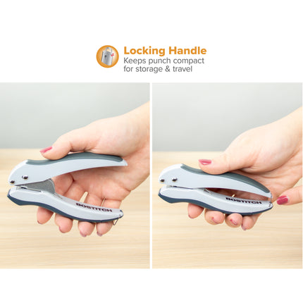 EZ Squeeze™ 1-Hole Punch, Gray
