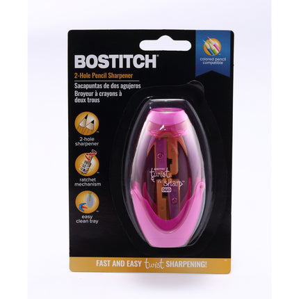 Twist-n-Sharp™ Duo Pencil Sharpener, Assorted Colors