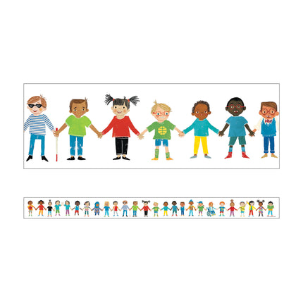 All Are Welcome Kids Straight Borders