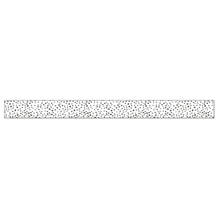 We Belong Black Dots Straight Borders