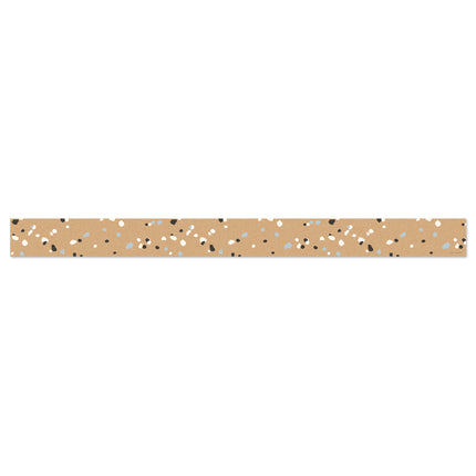 We Belong Speckled Kraft Paper Straight Borders