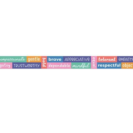 Positive Words Straight Border We Stick Together