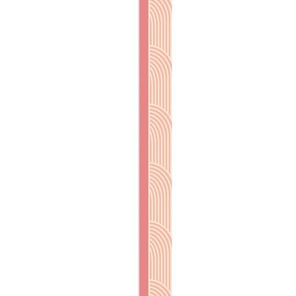 Coral Wave Straight Border True To You