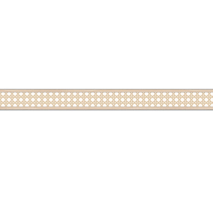 Woven Cane Straight Border