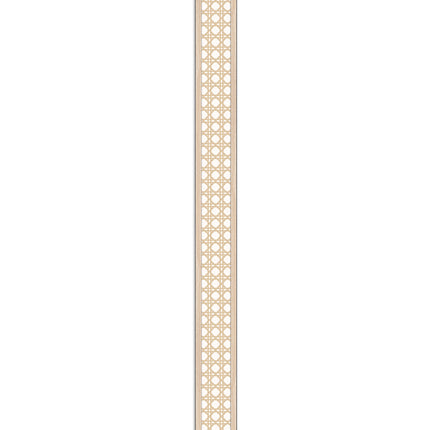 Woven Cane Straight Border