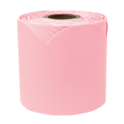 Dusty Rose Rolled Scalloped Borders