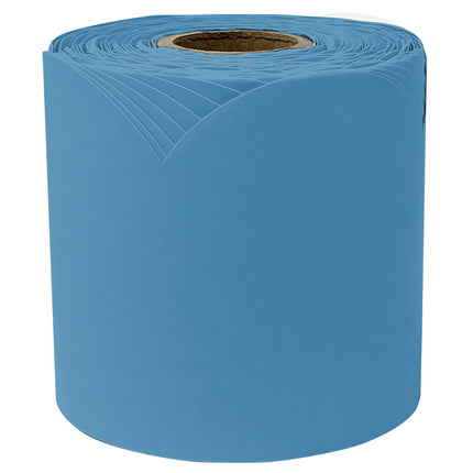 Ocean Blue Rolled Scalloped Borders