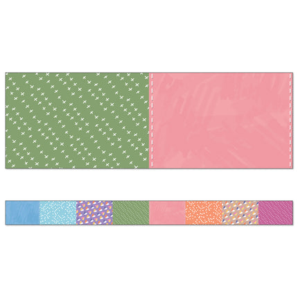Crafty & Cool Patchwork Border