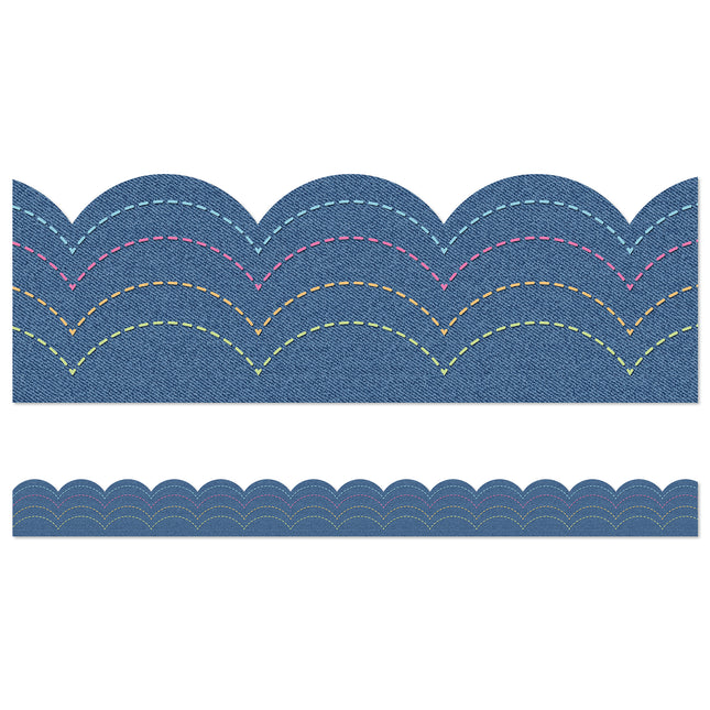 Crafty & Cool Denim Border
