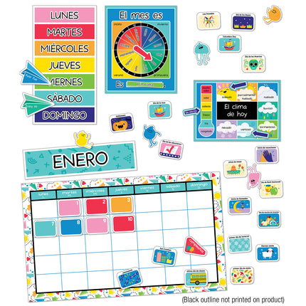 Happy Place Spanish Calendar