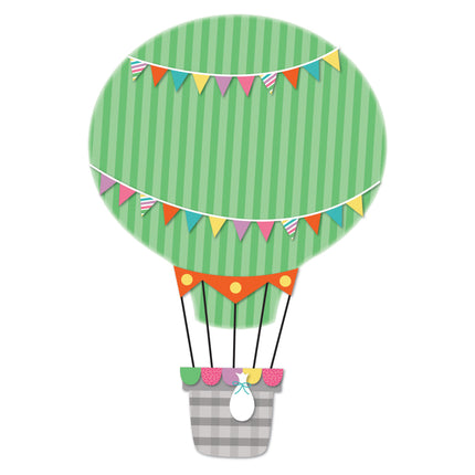 Up and Away Hot Air Balloons Cut-Outs, Pack of 36