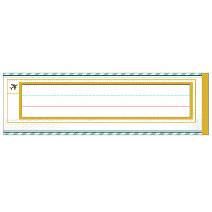 Let's Explore Nameplates, Pack of 36