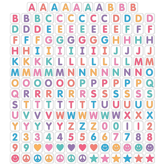 Letter Beads Bulletin Board Letters Crafty & Cool