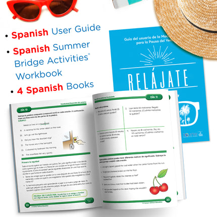 Summer Bridge Spanish Backpack, Grade 2-3
