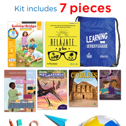 Summer Bridge Spanish Backpack, Grade 3-4