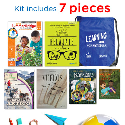 Summer Bridge Spanish Backpack, Grade 4-5