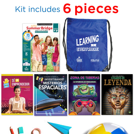 Summer Bridge Spanish Backpack, Grade 7-8