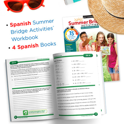Summer Bridge Spanish Backpack, Grade 7-8