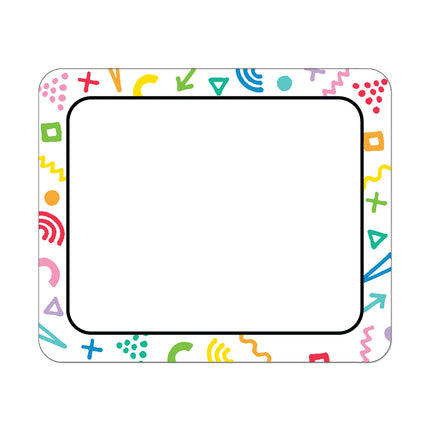 Happy Place Name Tags, Pack of 40