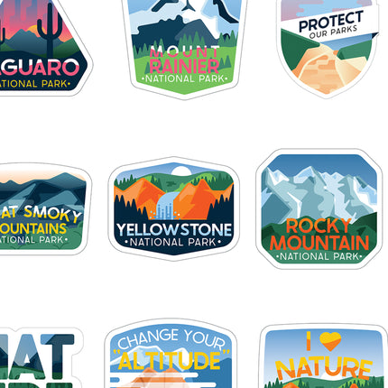 Adventure Vinyl Stickers