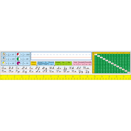 Desk Reference Nameplates, Modern Cursive, Pack of 36