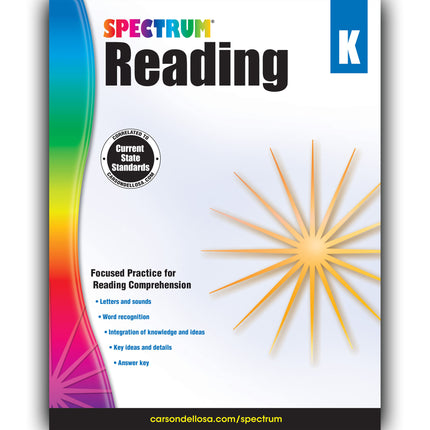 Reading Workbook, Grade K