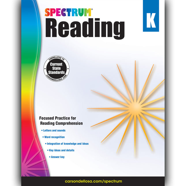 Reading Workbook, Grade K