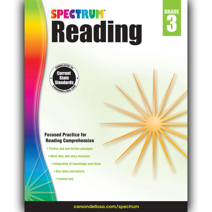 Reading Workbook, Grade 3