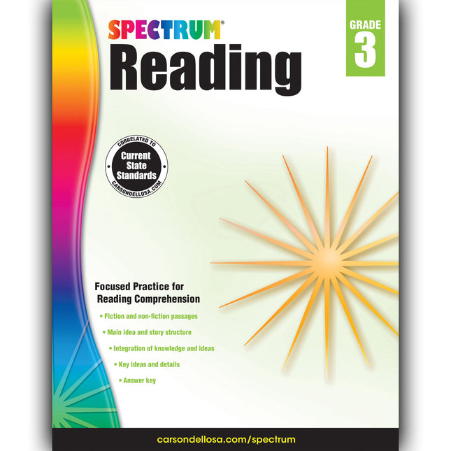Reading Workbook, Grade 3