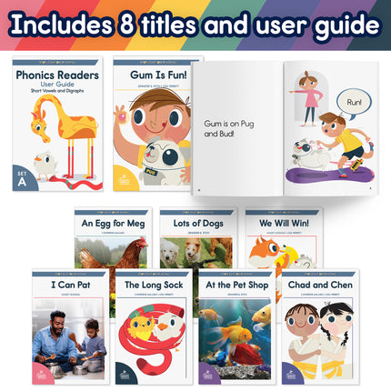 Spotlight Read Phonics Readers Set A