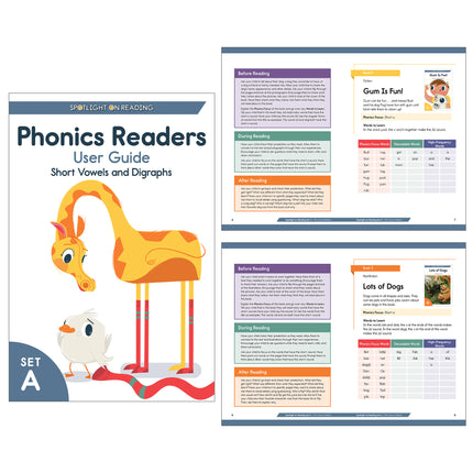 Spotlight Read Phonics Readers Set A