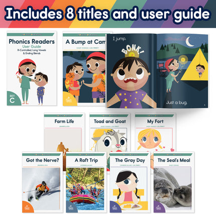 Spotlight Read Phonics Readers Set C