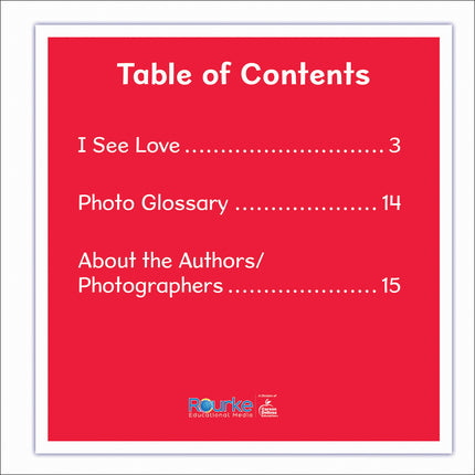 I See Love Reader, Grade PK-2, Paperback