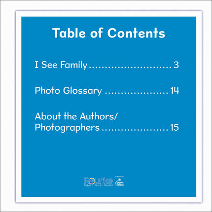 I See Family Reader, Grade PK-2, Paperback