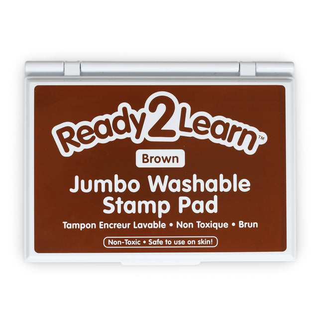 Jumbo Washable Stamp Pad - Brown