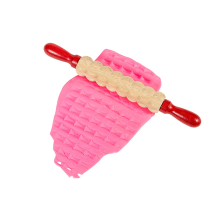 Mini Textured Wooden Rolling Pins